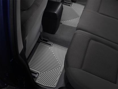 WeatherTech WT Rubber Mats - Rear - Grey by WeatherTech