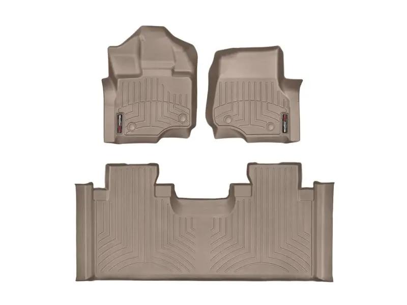 WeatherTech WT FloorLiner - Rear - Tan by WeatherTech