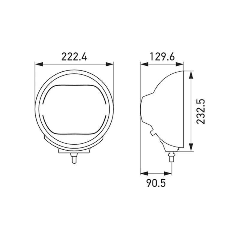 HELLA Rallye 4000 Lamp by Hella