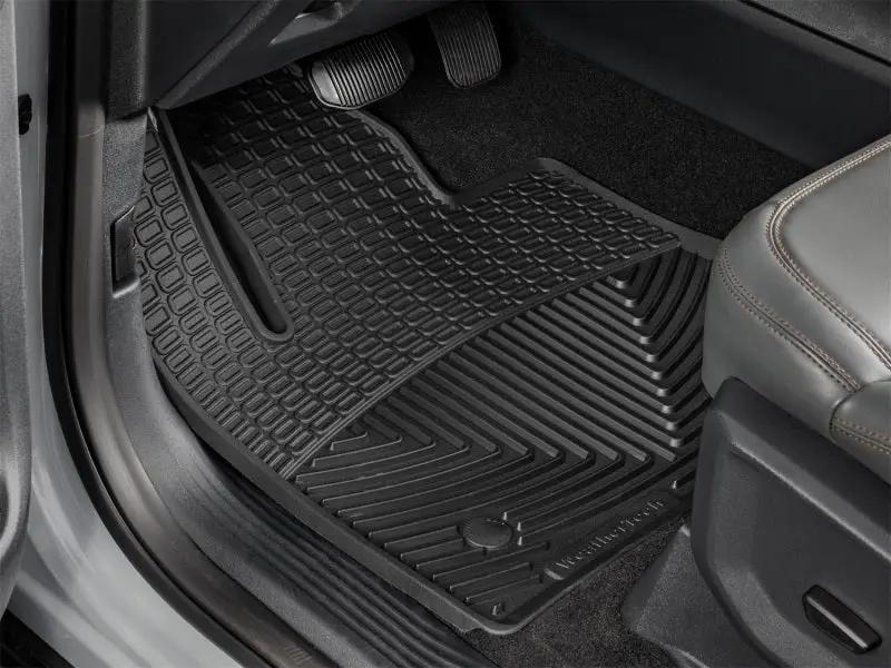 WeatherTech WT Rubber Mats - Front - Blk by WeatherTech