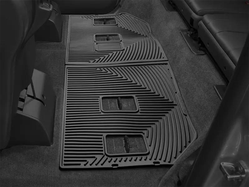 WeatherTech WT Rubber Mats - Rear - Blk by WeatherTech