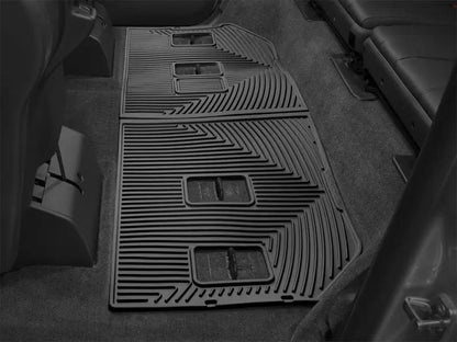 WeatherTech WT Rubber Mats - Rear - Blk by WeatherTech