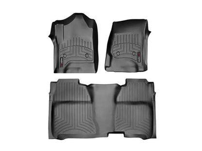 WeatherTech WT FloorLiner - Rear - Blk by WeatherTech