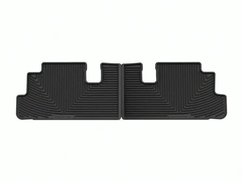 WeatherTech WT Rubber Mats - Rear - Blk by WeatherTech