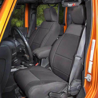 Rugged Ridge RUG Seat Cover Kit- Front/Rear by Rugged Ridge