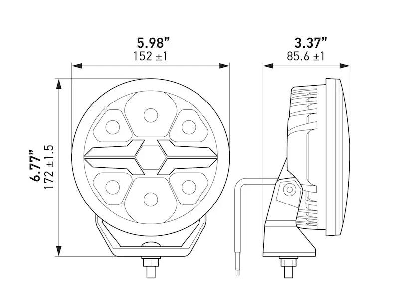 HELLA FF Driving Lamp by Hella