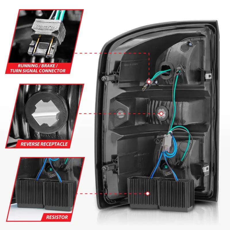 ANZO ANZ LED Taillights by ANZO