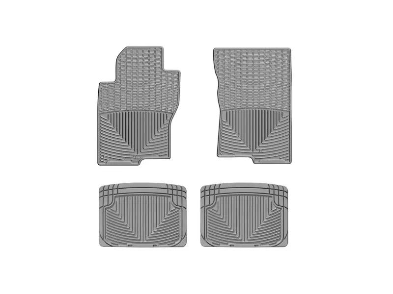 WeatherTech WT Rubber Mats - Rear - Grey