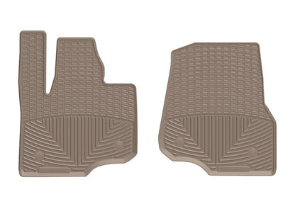 WeatherTech WT Rubber Mats - Front - Tan by WeatherTech