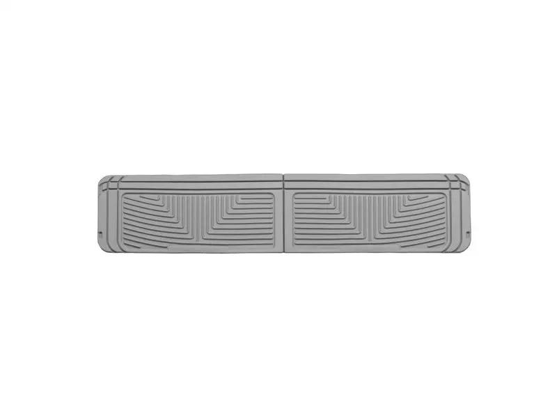 WeatherTech WT Rubber Mats - Rear - Grey by WeatherTech
