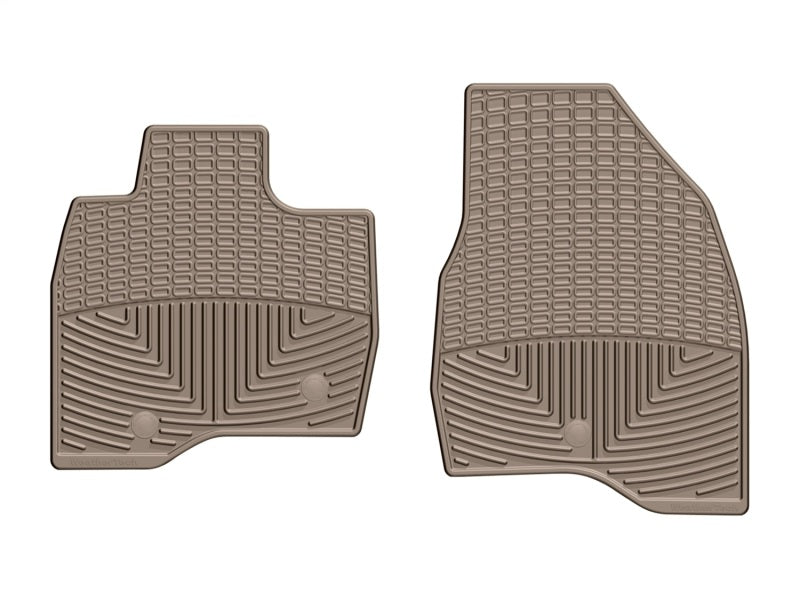 WeatherTech WT Rubber Mats - Front - Tan by WeatherTech