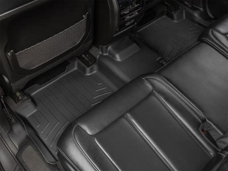 WeatherTech WT FloorLiner - Rear - Blk by WeatherTech
