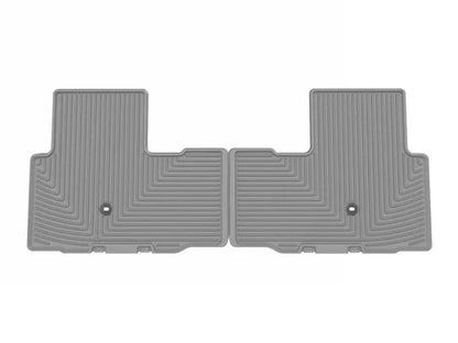 WeatherTech WT Rubber Mats - Rear - Grey by WeatherTech