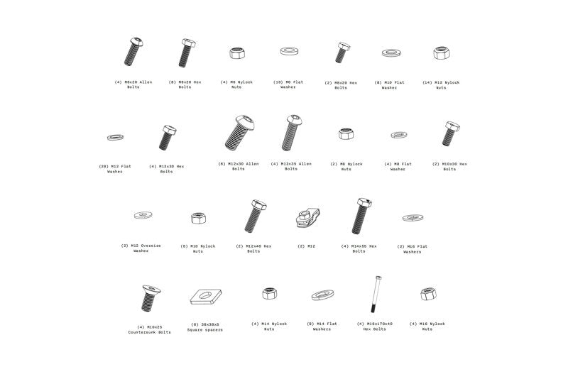 DV8 Offroad DVE Front Bumpers