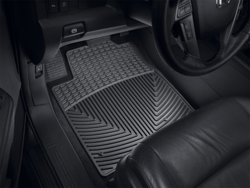 WeatherTech WT Rubber Mats - Front - Blk by WeatherTech