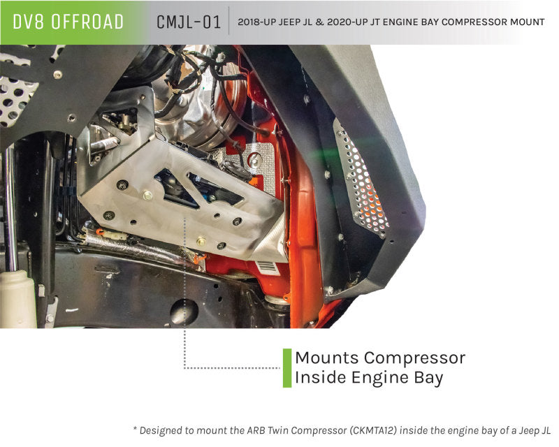 DV8 Offroad DVE Compressor Mounts