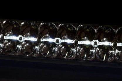Rough Country 20 Inch Chrome Series LED Light Bar | Dual Row | Cool White DRL by Rough Country