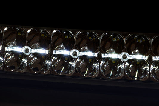 Rough Country 20 Inch Chrome Series LED Light Bar | Dual Row | Cool White DRL