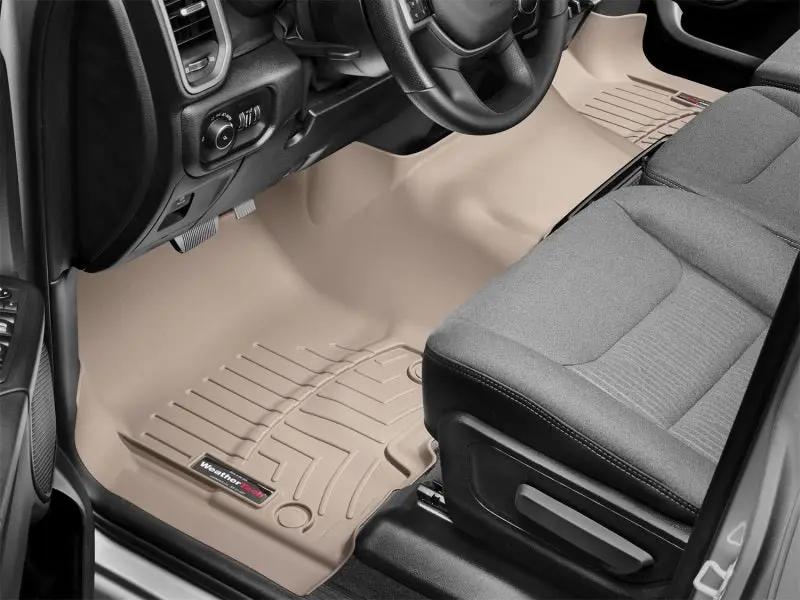 WeatherTech WT FloorLiner - Front - Tan by WeatherTech