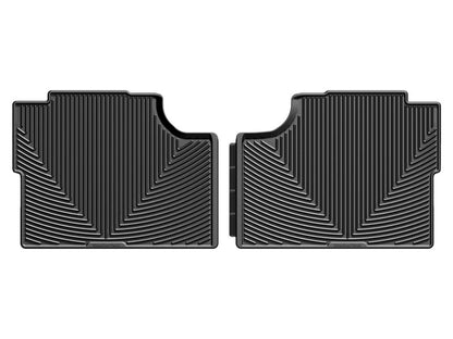WeatherTech WT Rubber Mats - Rear - Blk by WeatherTech