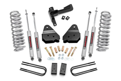 Rough Country 3 Inch Lift Kit | N3 | Front Gas Coils | Ford F-250 Super Duty 4WD (17-22) by Rough Country