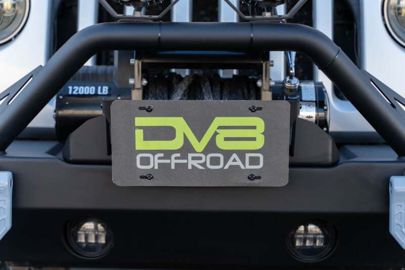 DV8 Offroad DVE License Plate Relocation