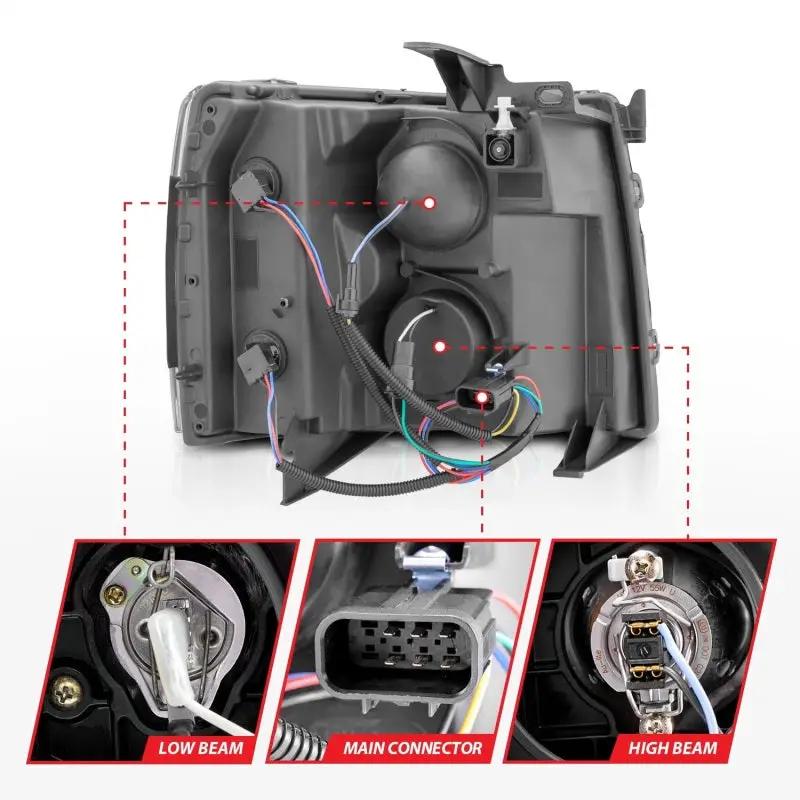 ANZO ANZ LED/Projector Headlights by ANZO