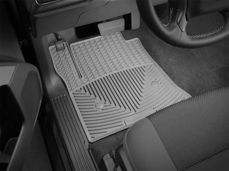 WeatherTech WT Rubber Mats - Front - Grey by WeatherTech