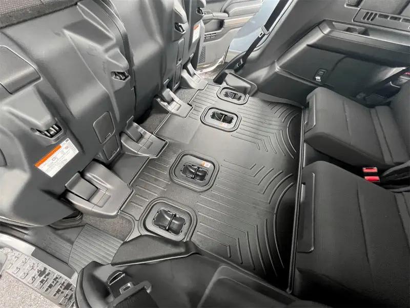 WeatherTech WT FloorLiner - Rear - Blk by WeatherTech