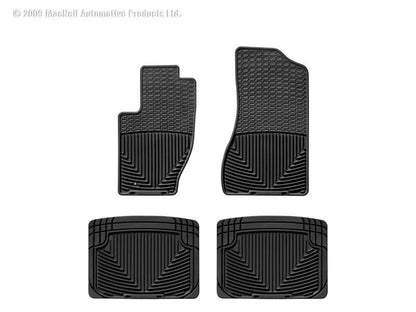 WeatherTech WT Rubber Mats - Rear - Blk by WeatherTech