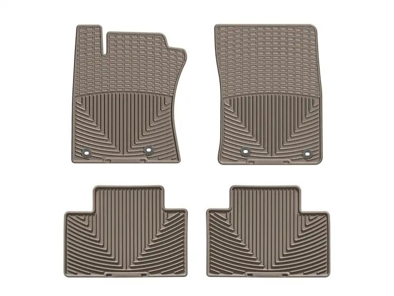 WeatherTech WT Rubber Mats - Rear - Tan by WeatherTech