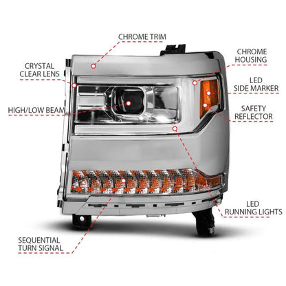 ANZO ANZ LED/Projector Headlights by ANZO