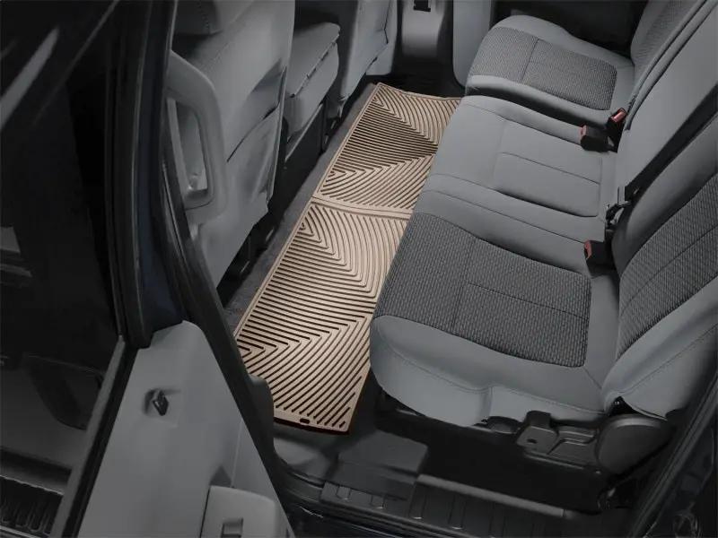 WeatherTech WT Rubber Mats - Rear - Tan by WeatherTech