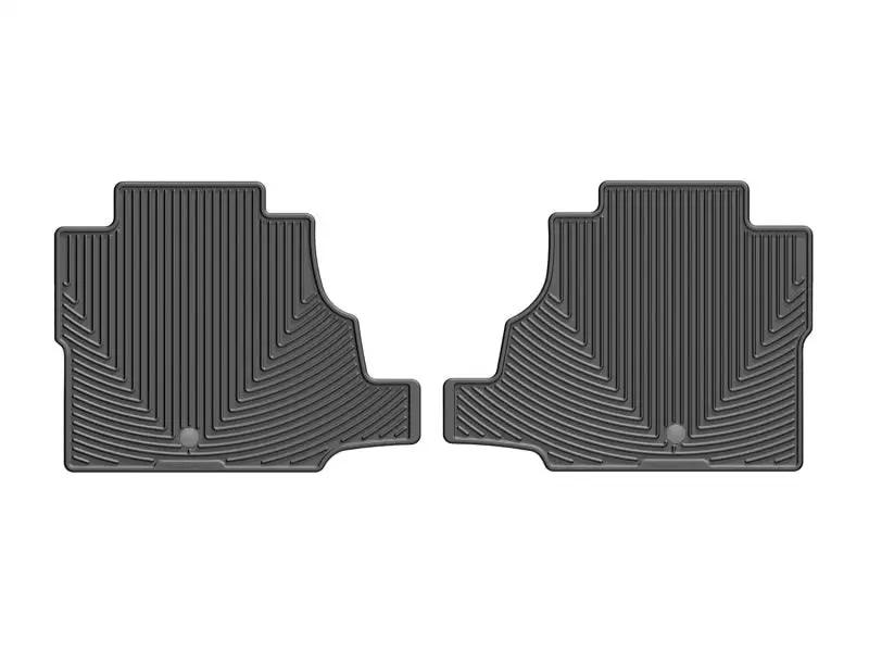 WeatherTech WT Rubber Mats - Rear - Blk by WeatherTech