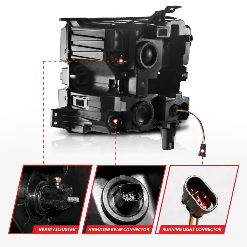 ANZO ANZ LED/Projector Headlights by ANZO