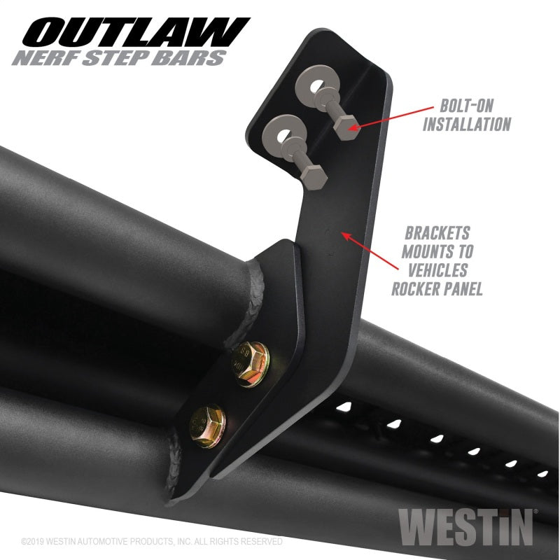 Westin WES Nerf Bars - Outlaw