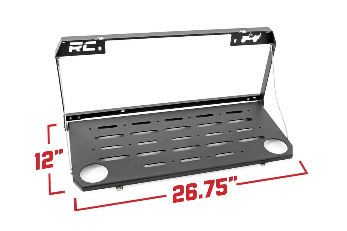 Rough Country Tailgate Table | Jeep Wrangler JL (18-26)/Wrangler Unlimited (18-26) by Rough Country