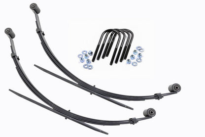 Ballestas traseras | Elevación de 4" | Par | Ford F-250/F-350 Super Duty 4WD (99-04)
