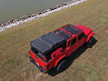Rough Country Mesh Bikini Top Plus | Black | Jeep Gladiator JT 4WD (2020-2024) by Rough Country