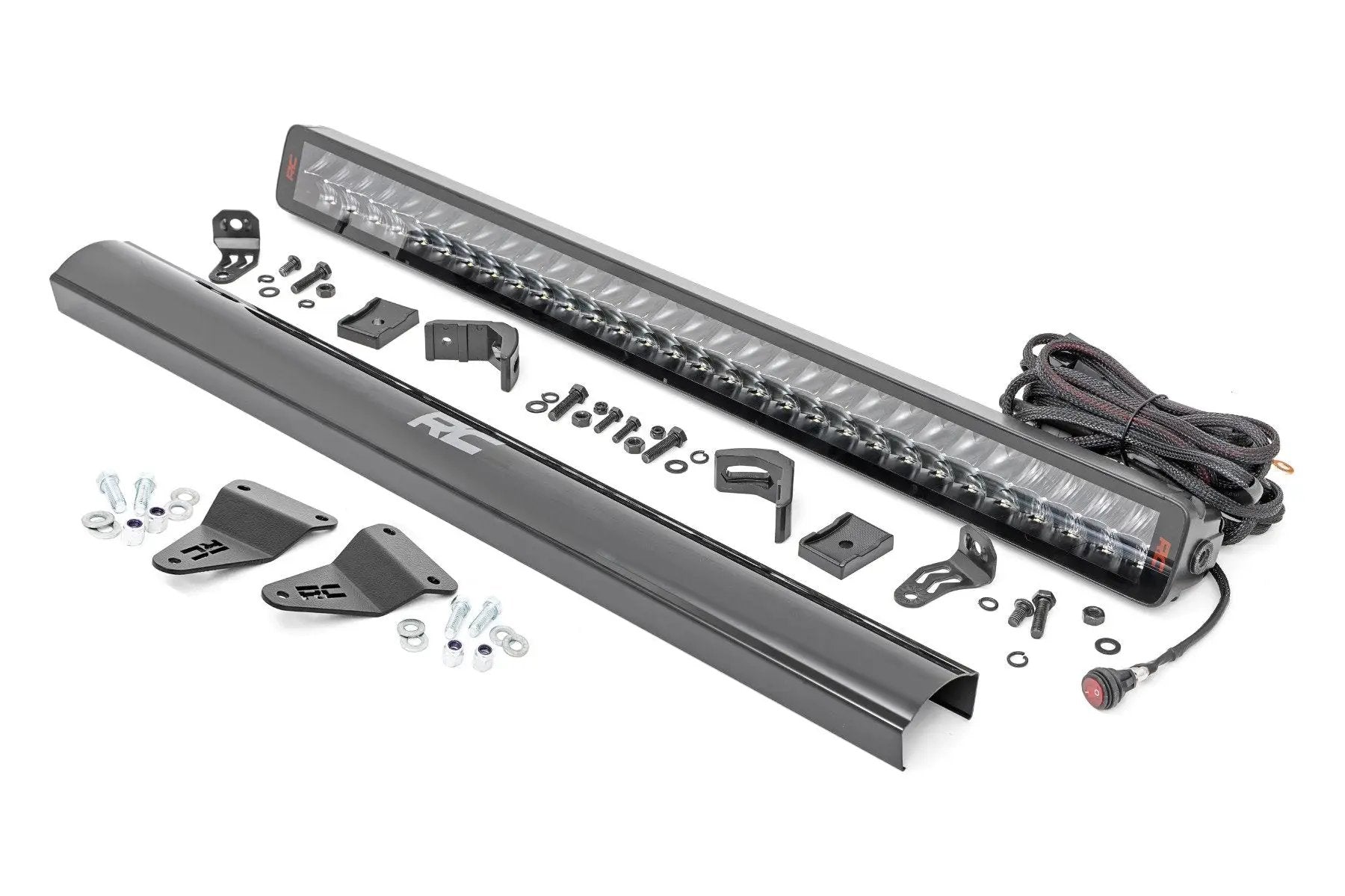 Rough Country LED Light Kit | Bumper Mount | 30" Spectrum Dual Row | Toyota 4Runner (14-20) by Rough Country