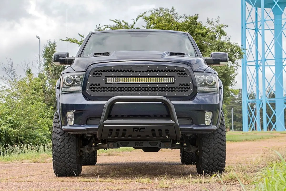 Rough Country 30 Inch Black Series LED Light Bar | Curved | Dual Row by Rough Country