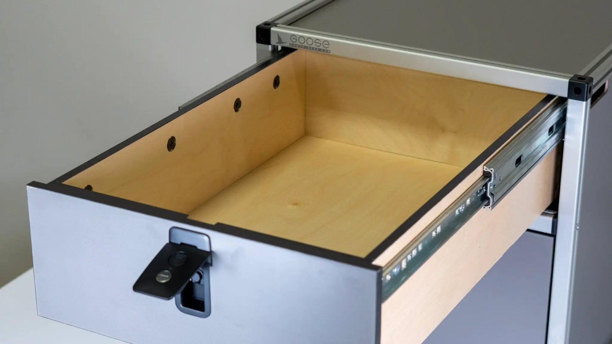 Double Drawer Module - 19 3/16" Wide x 25" Depth by Goose Gear