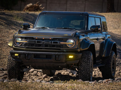 TRIPLE-R-LIGHTS Ford Bronco (2022+) - Fog Light Upgrade Kit - BK-USBRON-02K