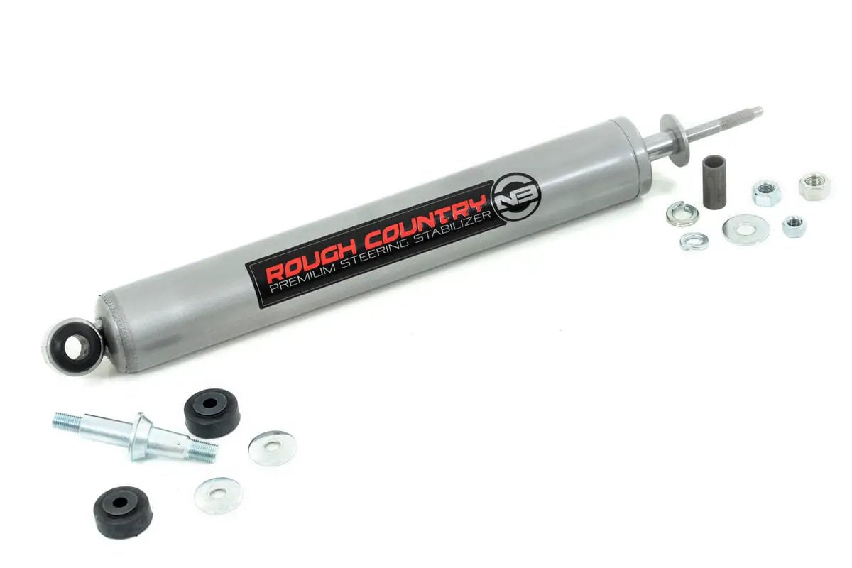 Rough Country N3 Steering Stabilizer | Ford F-250/F-350 Super Duty 4WD (2005-2007) by Rough Country
