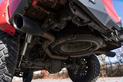 Rough Country Performance Cat-Back Exhaust | No Std Cab | Ford F-150 2WD/4WD (2015-2020) by Rough Country