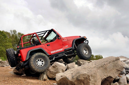 Комплект для лифта 4 дюйма | Удлиненные рычаги | V2 | Jeep Wrangler TJ 4WD (1997-2006)