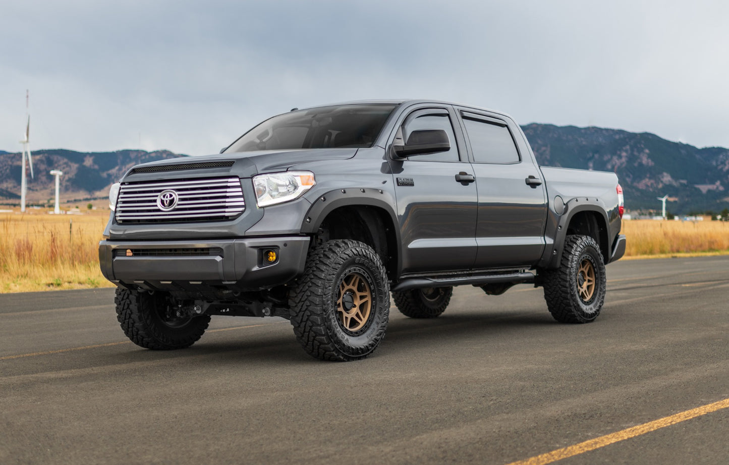 Расширители арок Pocket Fender Flares | 8W2 Cavalry Blue | Toyota Tundra 2WD/4WD (2014-2021)