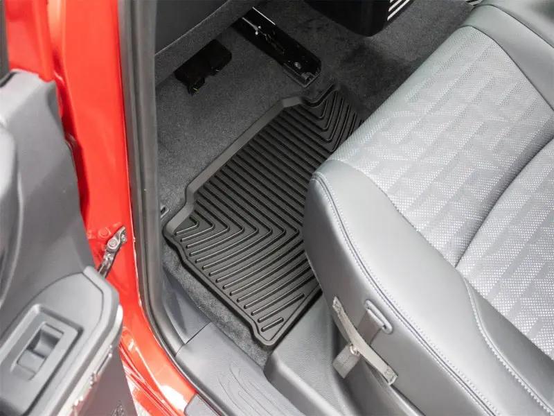 WeatherTech WT Rubber Mats - Rear - Blk by WeatherTech