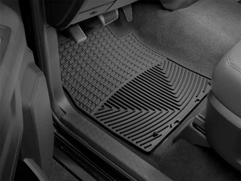 WeatherTech WT Rubber Mats - Front - Blk by WeatherTech