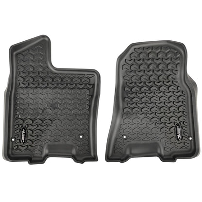 Rugged Ridge RUG Floor Liners - Black by Rugged Ridge